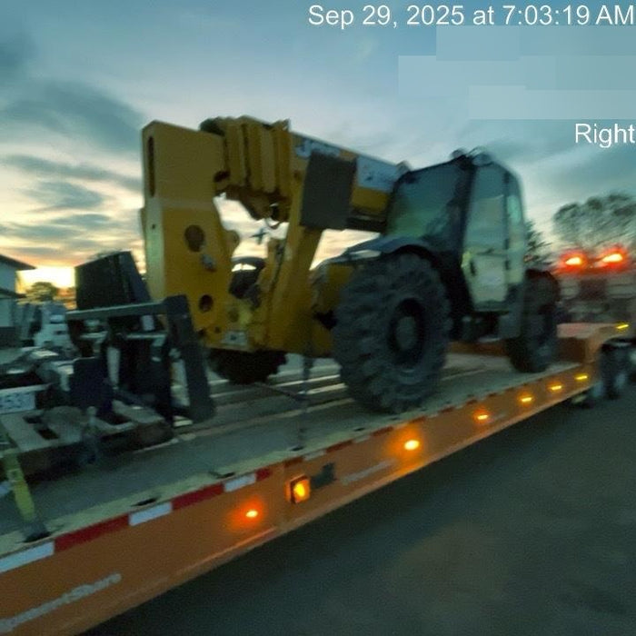 2020 JCB 510-56 Cab/Heat/Air, 74 HP, Solid Tires, STD Worklight, Beacon, Aux Hydraulics, Lifting Eye, Back up Alarm w/66" Carriage/60" Forks