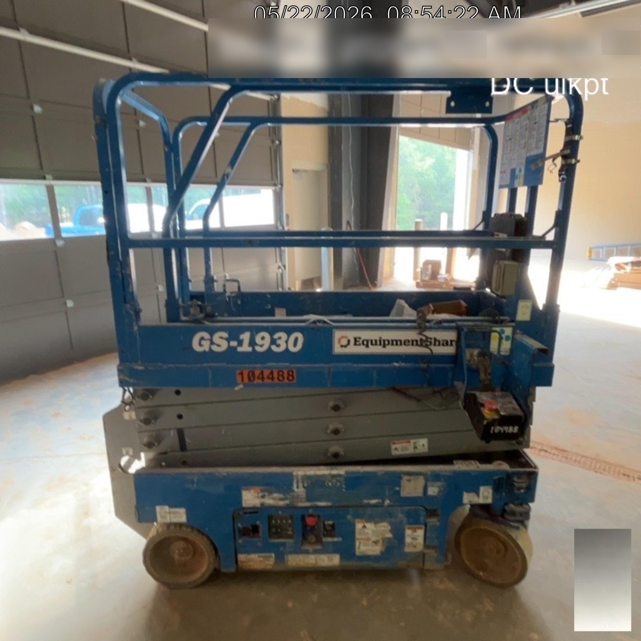 2020 Genie GS-1930 Fixed rails with chain entry gate - Pre A92.20