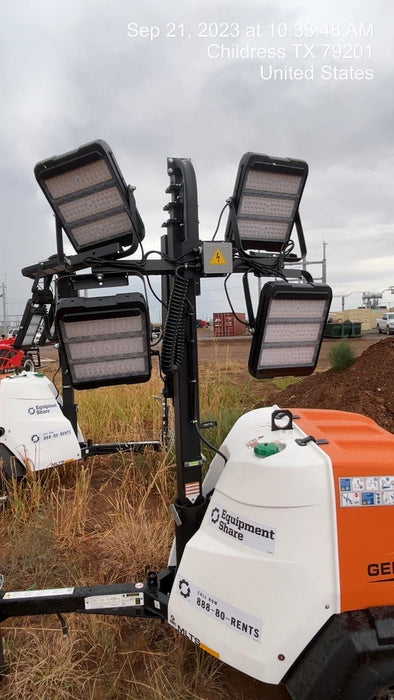 2023 Generac MLT2 Diesel, Flex Switch 120V Input, Powerzone Controller, (4) 320W LED Lights, 4kW Generator, 39.9 Gal Fuel Tank, 2" Ball, T3