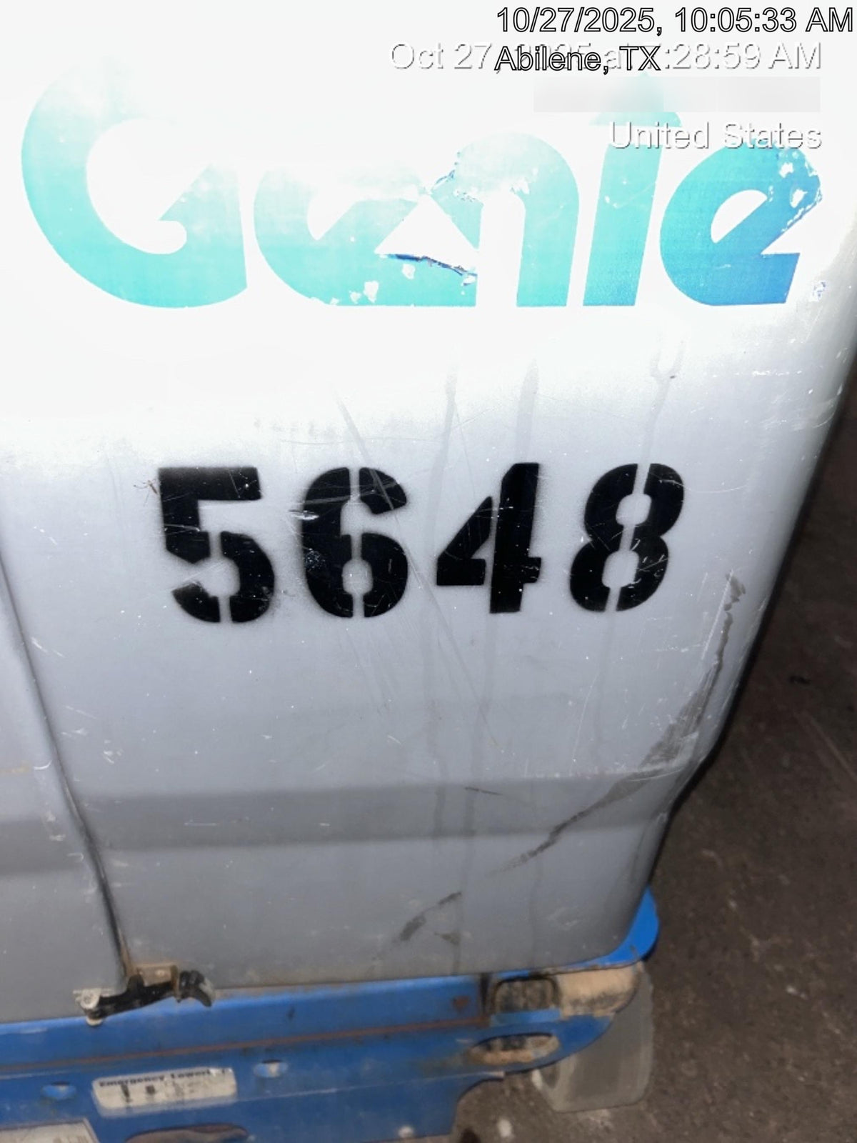2017 GENIE GR-20