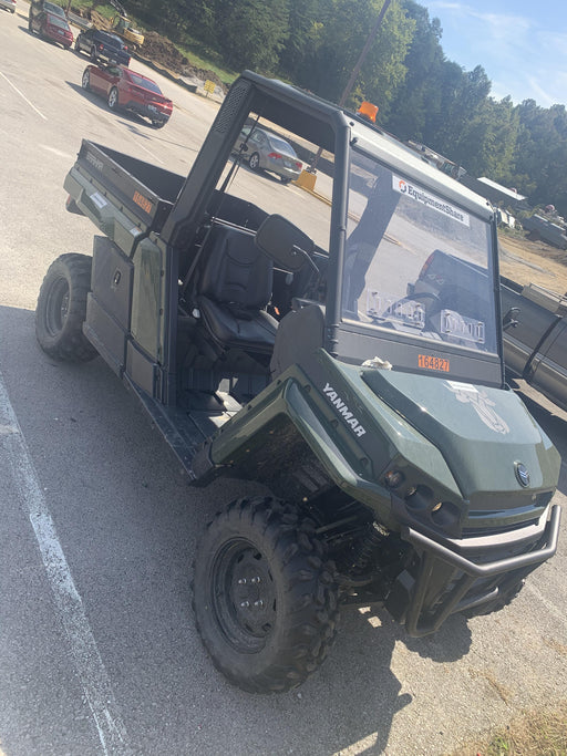 2021 Yanmar YU1000 Canopy, Steel Wheel, Poly WindShield, Beacon, Backup Alarm