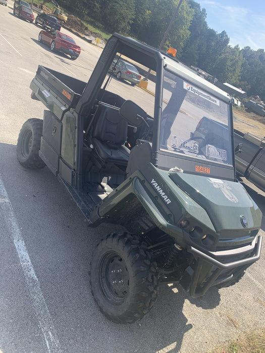 2021 Yanmar YU1000 Canopy, Steel Wheel, Poly WindShield, Beacon, Backup Alarm