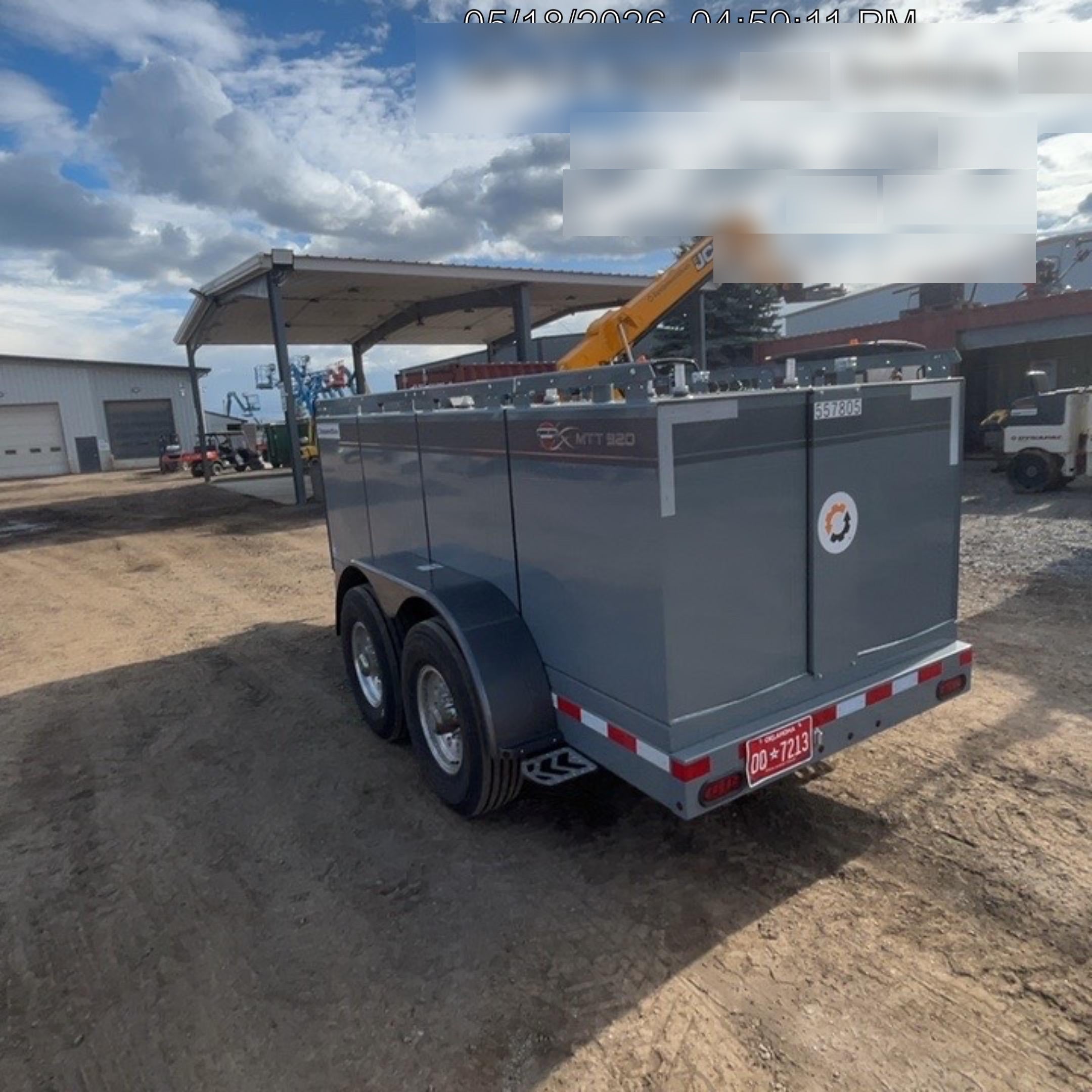 2025 THUNDER CREEK MTT920 - Hazmat not required