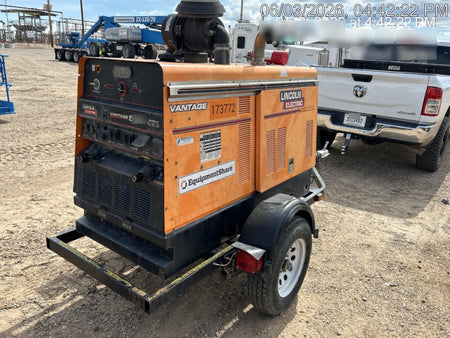 2021 Lincoln Electric Vantage 549X Ready Pak 3, ORANGE (includes trailer, cable rack, fender light kit)