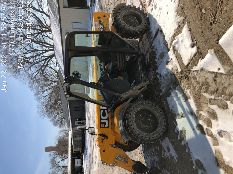 2020 JCB 505-20TC Canopy, Solid Tires, Work Lights, Beacon, Aux Hydraulics, Back up Alarm, ES Decals