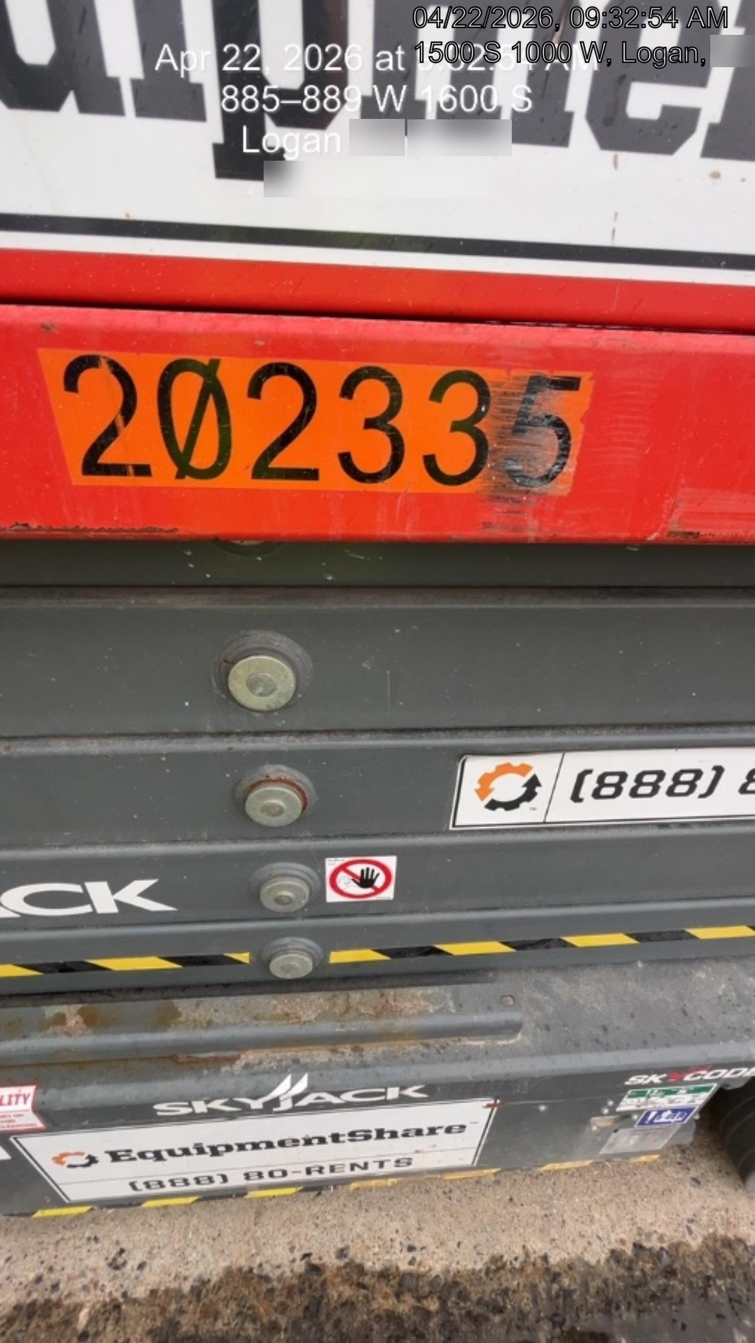 2022 SKYJACK SJ4732