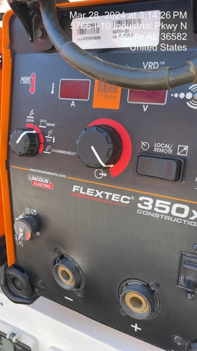 2021 LINCOLN ELECTRIC FLEXTEC 350X