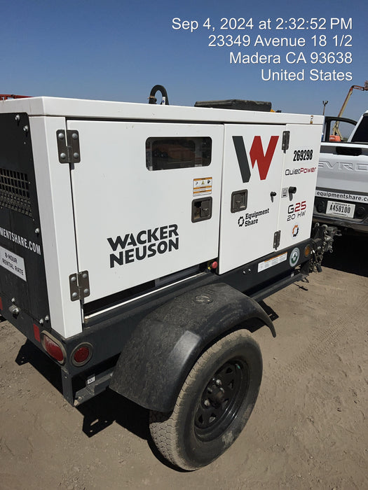 2022 WACKER NEUSON G25