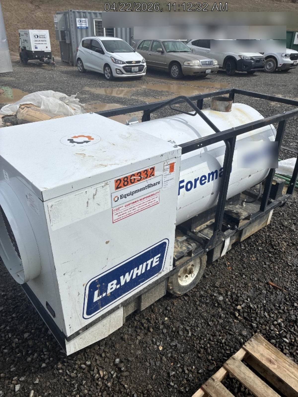 2022 LB WHITE Foreman 500 Oil