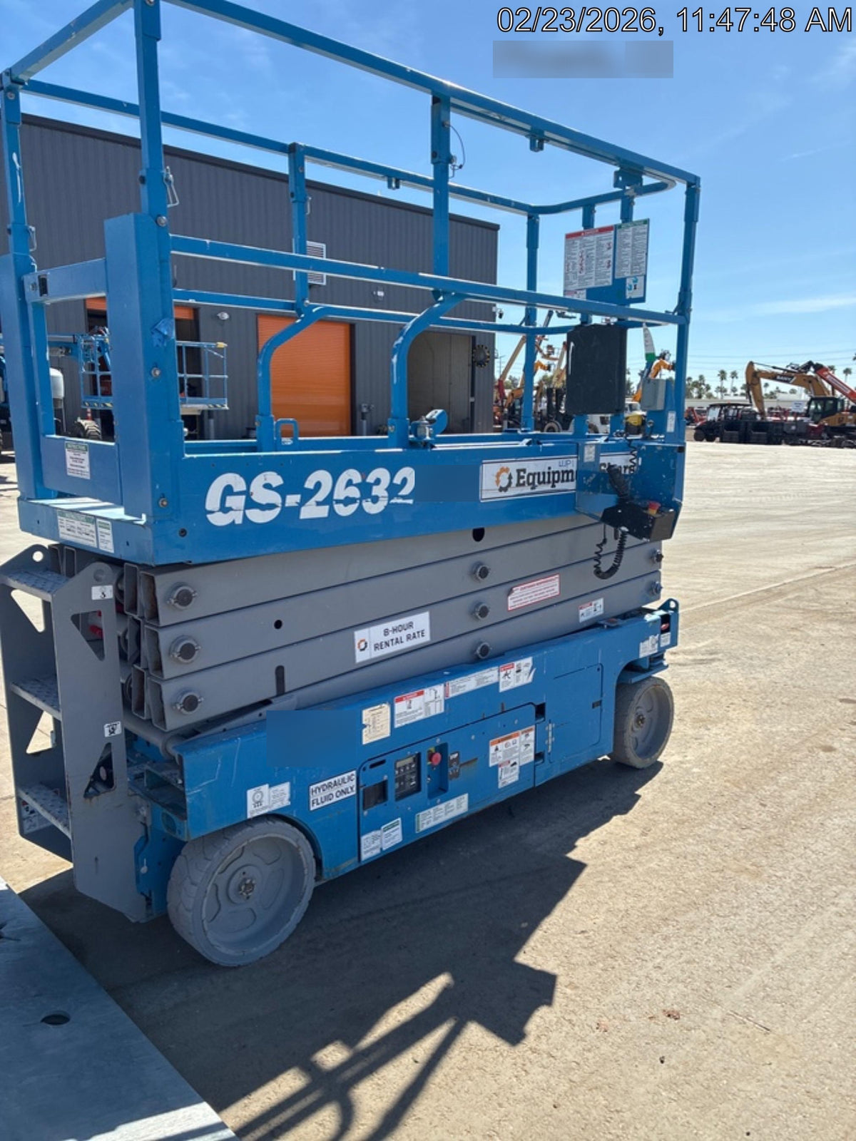 2018 Genie GS-2632 Genie GS-2632 Scissor Lift w/Standard Options