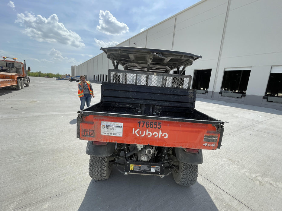 2021 Kubota RTV-X1140W-H Plastic Canopy, Windshield Acrylic Clear, LED Strobe Light, Wire Harness Kit, Back up Alarm