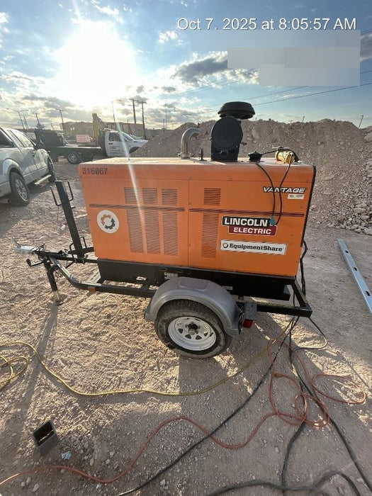 2023 Lincoln Electric Vantage 549X Crosslink Technology, Trailer Mounted, ES Decals, T3