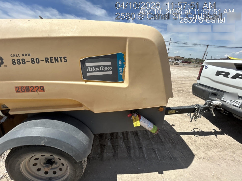 2022 ATLAS COPCO XAS188 CWK