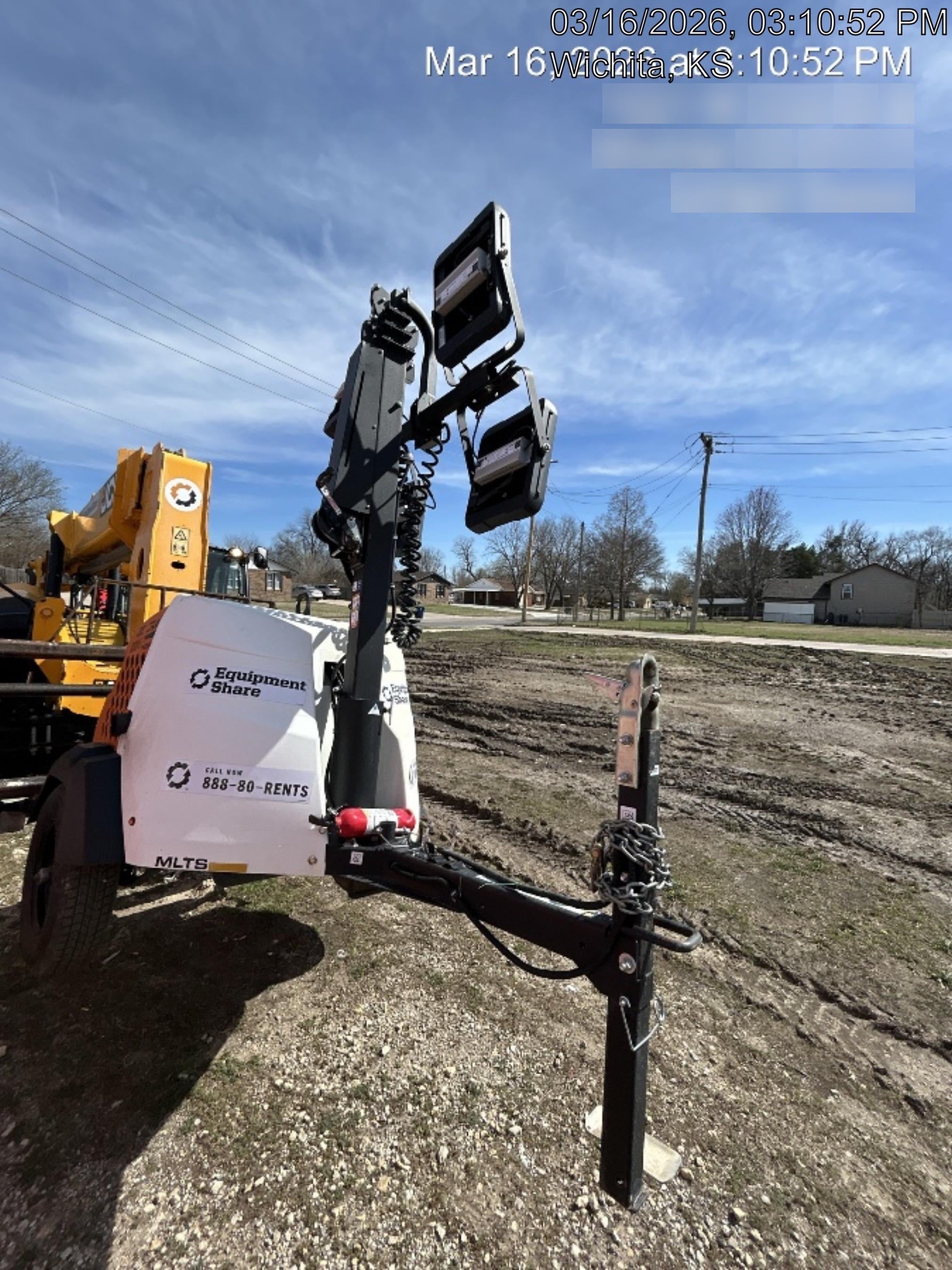 2023 Generac MLT2 Diesel, Flex Switch 120V Input, Powerzone Controller, (4) 320W LED Lights, 4kW Generator, 39.9 Gal Fuel Tank, 2" Ball, T3