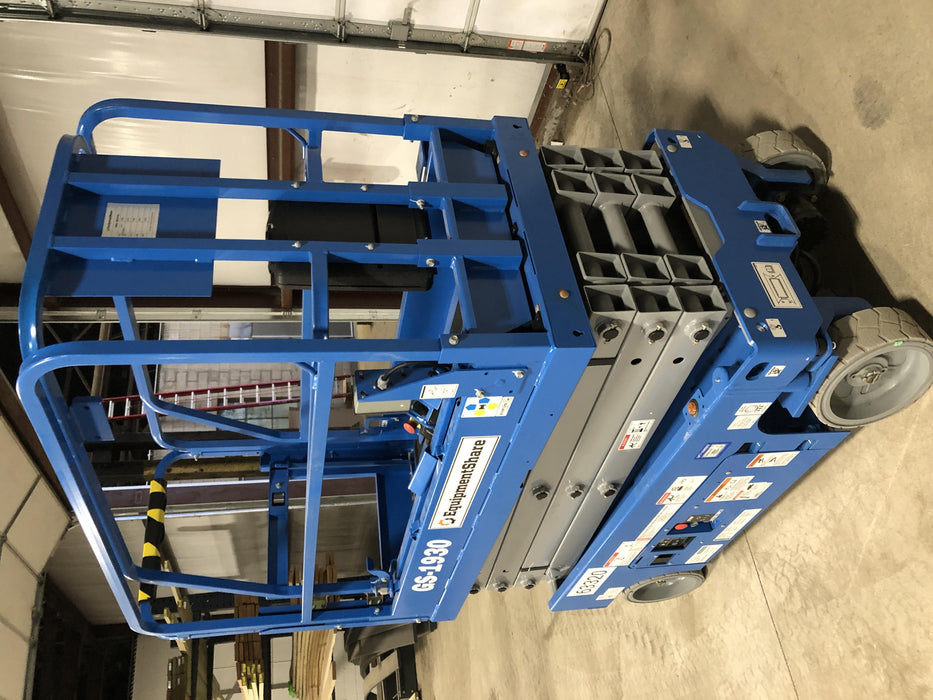 2020 Genie GS-1930 Solid Non Marking Tires, Beacon, Folding rails with half height swing gate