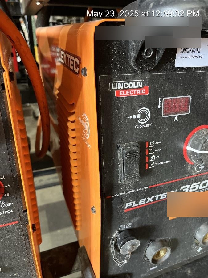 2025 LINCOLN ELECTRIC FLEXTEC 350X