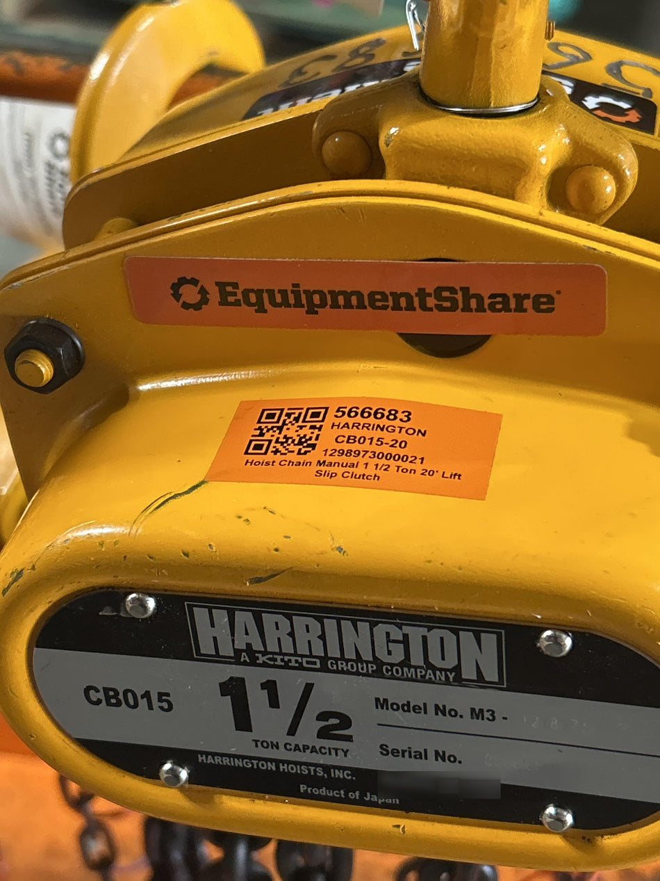 2025 HARRINGTON CB015-20