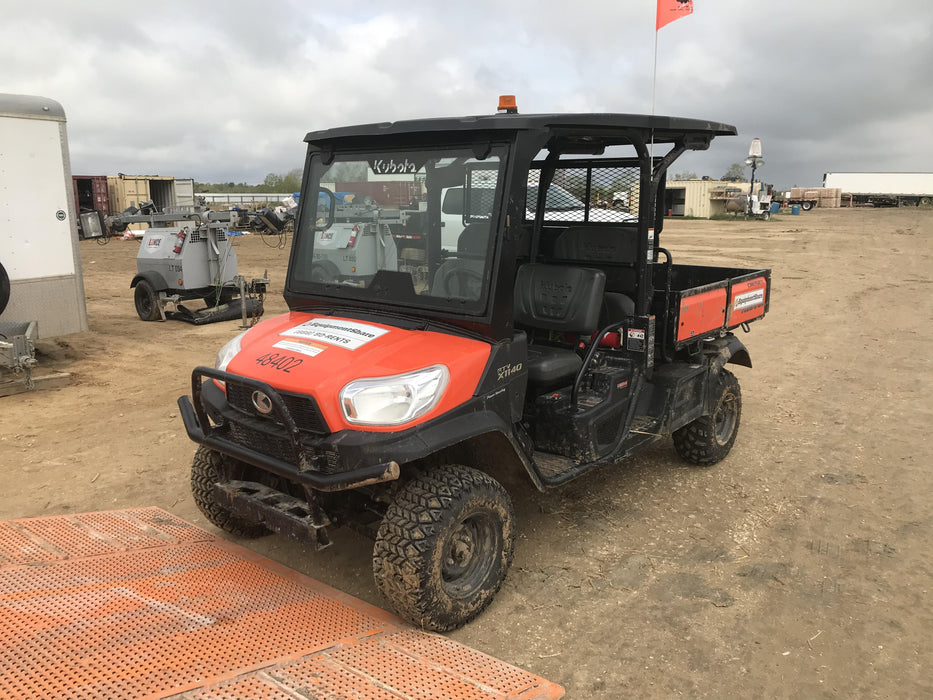 2019 Kubota RTV-X1140W-H 4WD, LED Strobe, Windshield Tempered Glass, Plastic Canopy, Wire Harness Kit, Backup Alarm