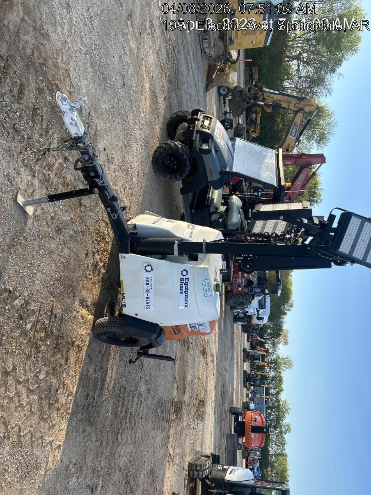 2023 Generac MLT2 Diesel, Flex Switch 120V Input, Powerzone Controller, (4) 320W LED Lights, 4kW Generator, 39.9 Gal Fuel Tank, 2" Ball, T3