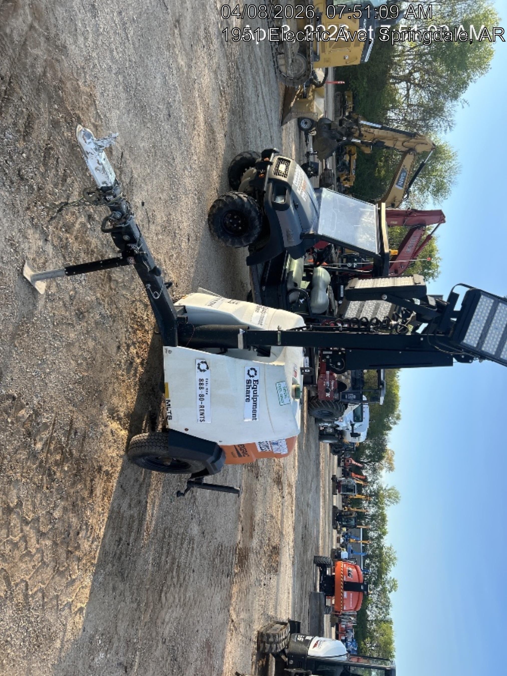 2023 Generac MLT2 Diesel, Flex Switch 120V Input, Powerzone Controller, (4) 320W LED Lights, 4kW Generator, 39.9 Gal Fuel Tank, 2" Ball, T3