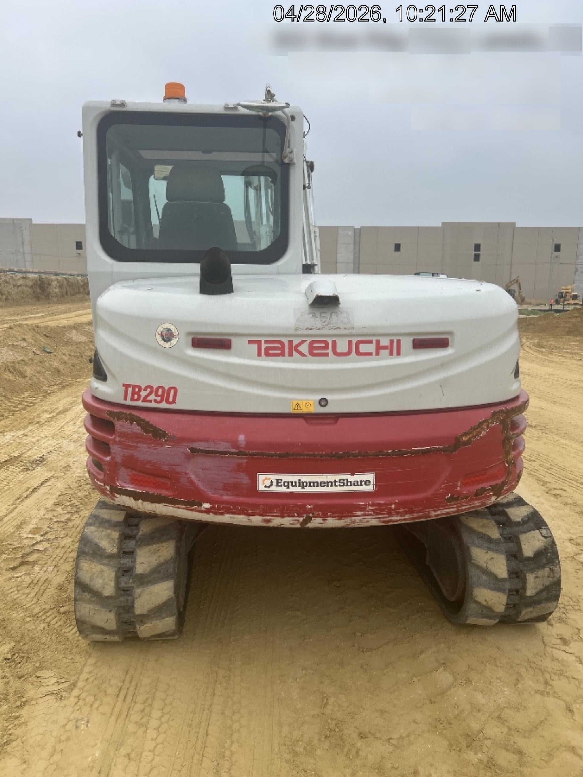 2019 TAKEUCHI TB290