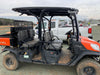 2021 Kubota RTV-X1140W-H Plastic Canopy, Windshield Acrylic Clear, LED Strobe Light, Wire Harness Kit, Back up Alarm