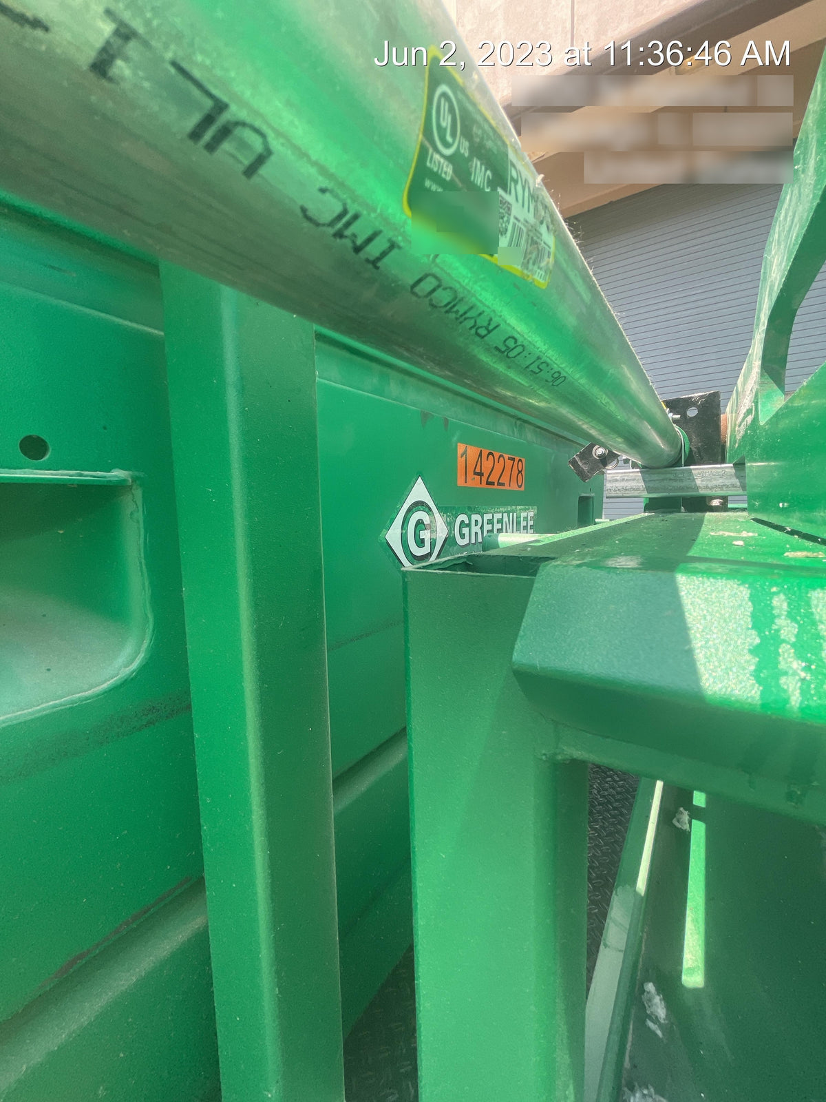 2021 GREENLEE 881CTE980