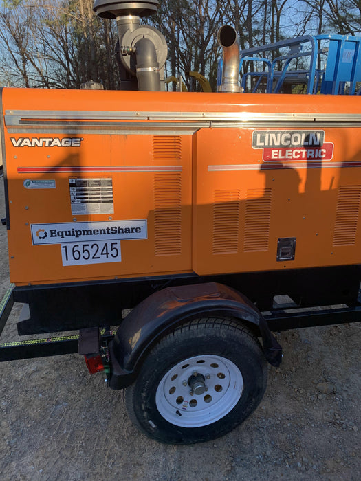 2021 Lincoln Electric Vantage 549X Ready Pak 3, ORANGE (includes trailer, cable rack, fender light kit)