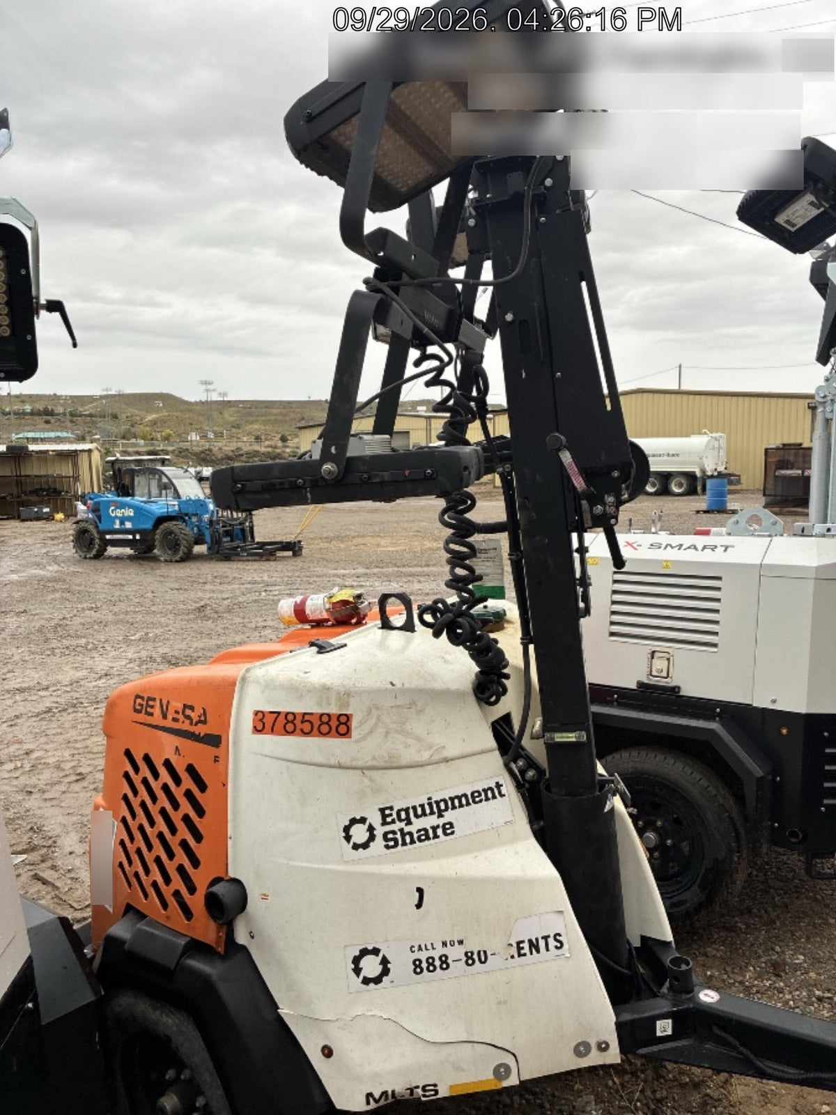 2023 Generac MLT2 Diesel, Flex Switch 120V Input, Powerzone Controller, 
(4) 320W LED Lights, 4kW Generator, 39.9 Gal Fuel Tank, 2" Ball, T3