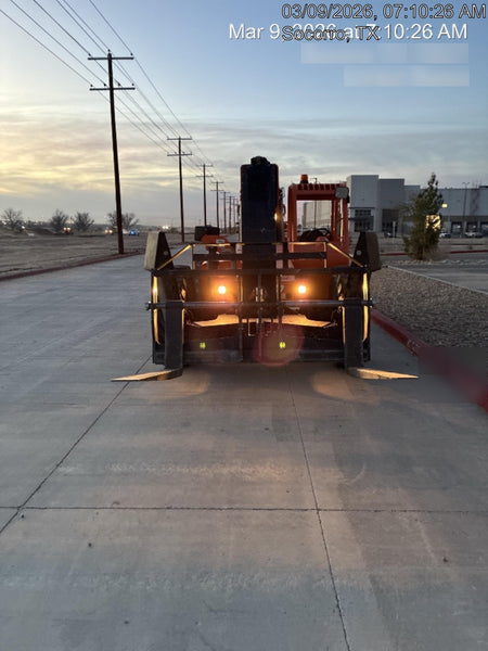 2018 Skytrak 10054 Skytrak 10054 10K Telehandler w/Open ROPS Solid Tires, LED Work Lights, Rotating Beacon, 60" Carriage/60" Forks