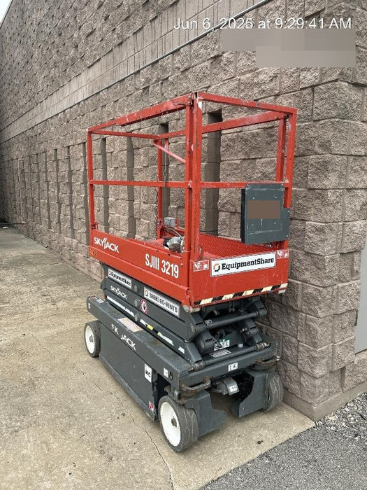 2018 Skyjack SJIII-3219 Standard Rental Specs