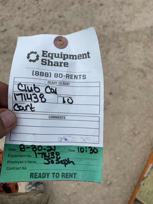 2021 CLUB CAR CA1700D (Canopy)