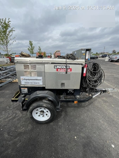2019 Lincoln Electric Vantage 322 Lincoln Vantage 322 Welder w/Trailer, Light Kit, Cable Rack