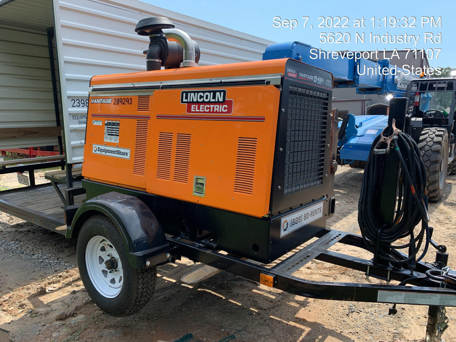 2022 Lincoln Electric Vantage 549X VANTAGE 549X READY-PAK 3