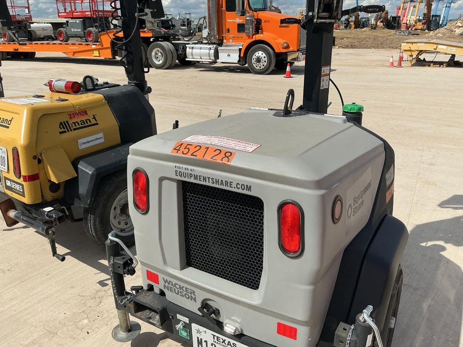 2024 Wacker Neuson LTT4 Diesel, Kohler KDW702, Deep Sea Controller, Auto Start, LED 320W, Bypass Outlet, T3