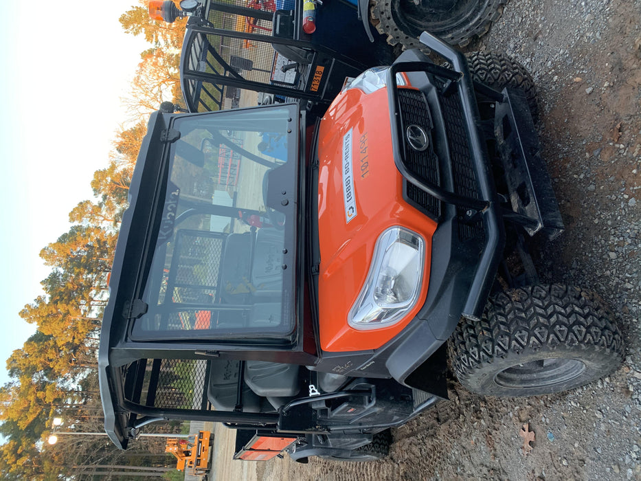 Kubota RTV-X1140W-H 4WD, LED Strobe, Windshield Acrylic Clear, Plastic Canopy, Wire Harness Kit, Backup Alarm