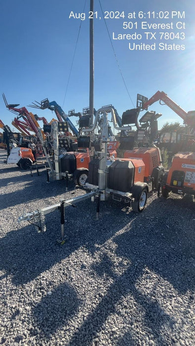 2024 Wanco WLTT-4MM4K Diesel, Deep Sea Controller, Shore Power Plug, Auto Start, (4) 350W LED Floodlights, 4kW Generator, 60 Gal Fuel Tank, 2" Ball, T3