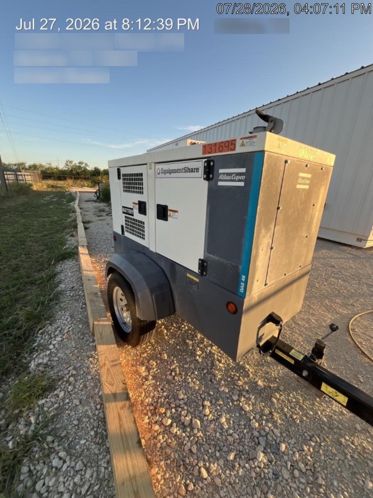 2021 ATLAS COPCO QAS45