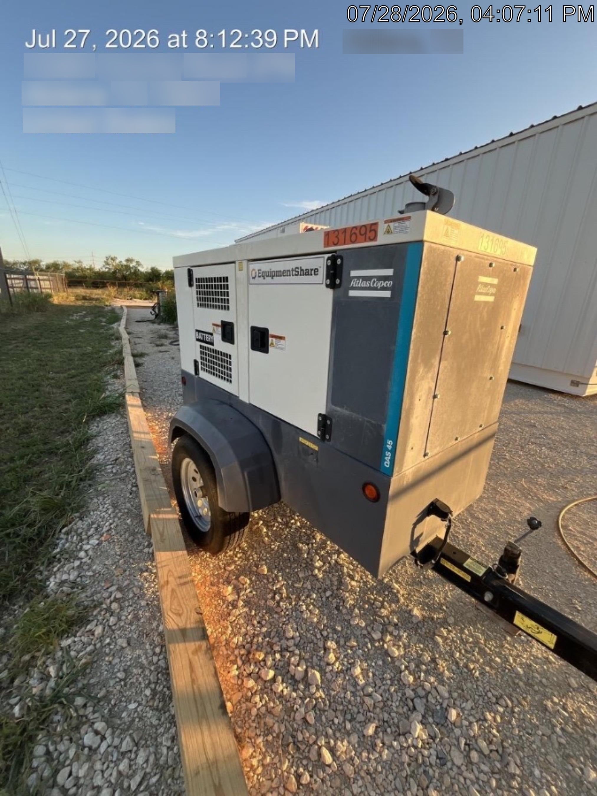 2021 ATLAS COPCO QAS45
