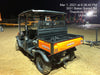 2020 Kubota RTV-X1140W-H 4wd Utility Cart, 4 Seat, Diesel, LED Strobe, Windshield Tempered Glass, Plastic Canopy, Wire Harness Kit, Backup Alarm