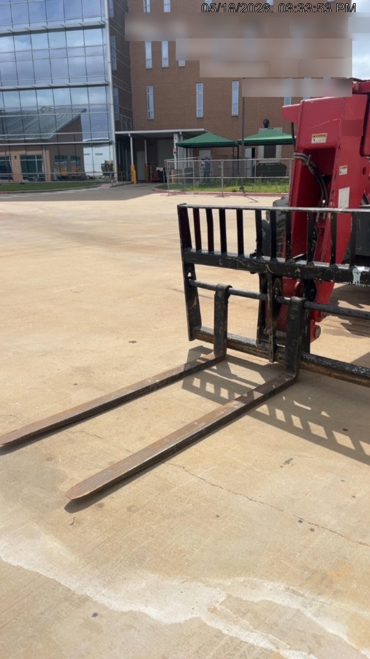 2019 Manitou MTA8044 MTA8044 - 74 HP T4, Canopy, Worklights/Strobe, Beacon, 66" Carriage, 48" Forks, Solid Tires, Lift Hook, Aux Hydraulics