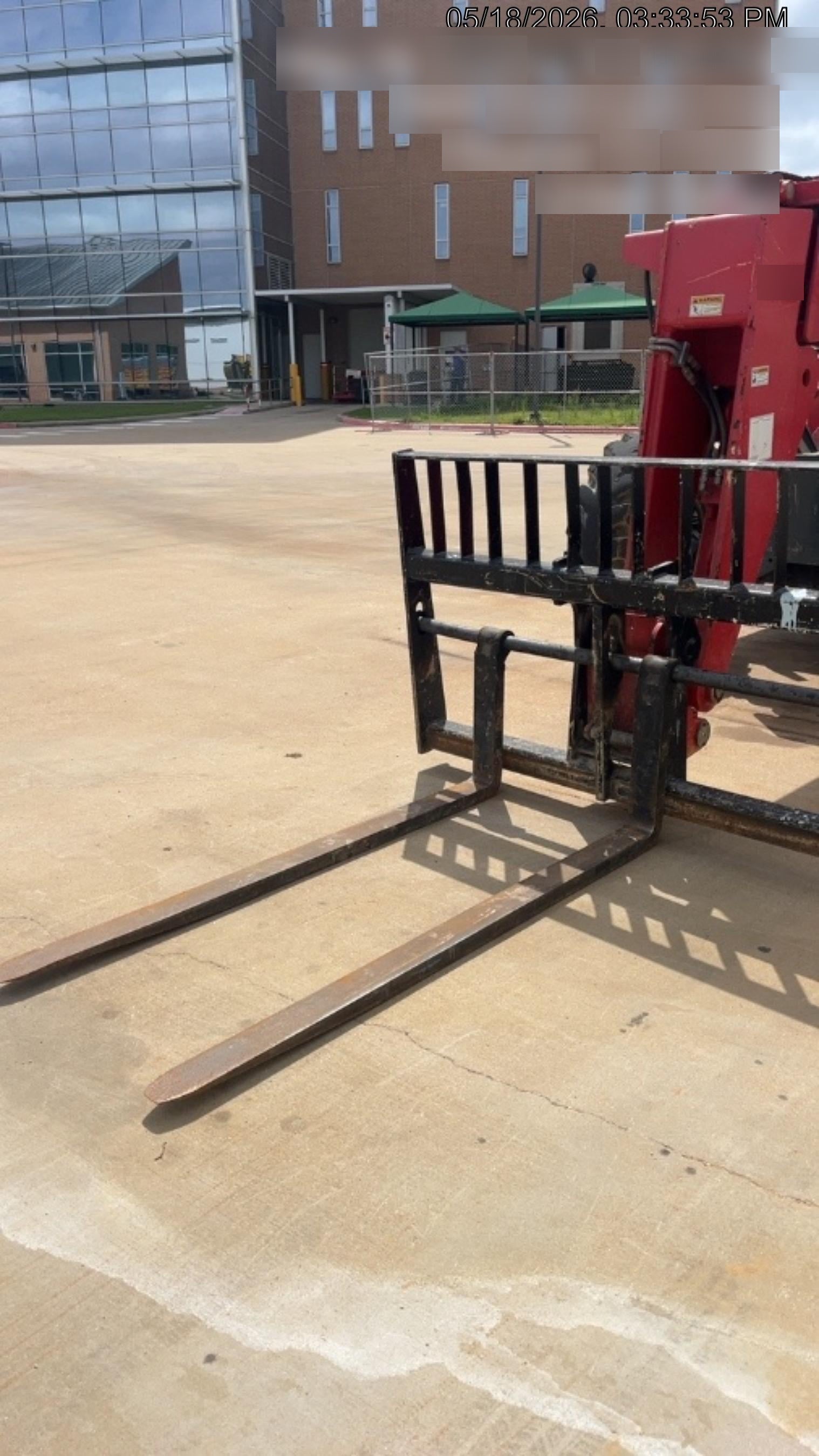 2019 Manitou MTA8044 MTA8044 - 74 HP T4, Canopy, Worklights/Strobe, Beacon, 66" Carriage, 48" Forks, Solid Tires, Lift Hook, Aux Hydraulics