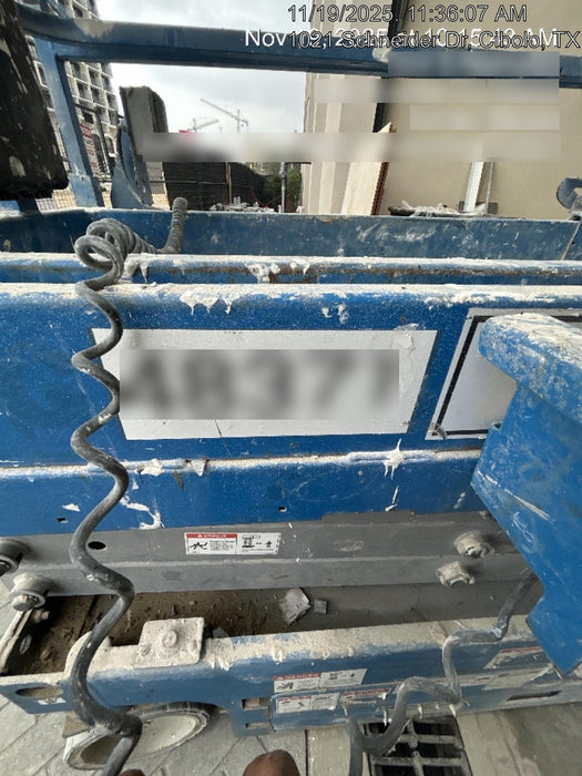 2019 Genie GS-1930 Fixed rails with chain Entry