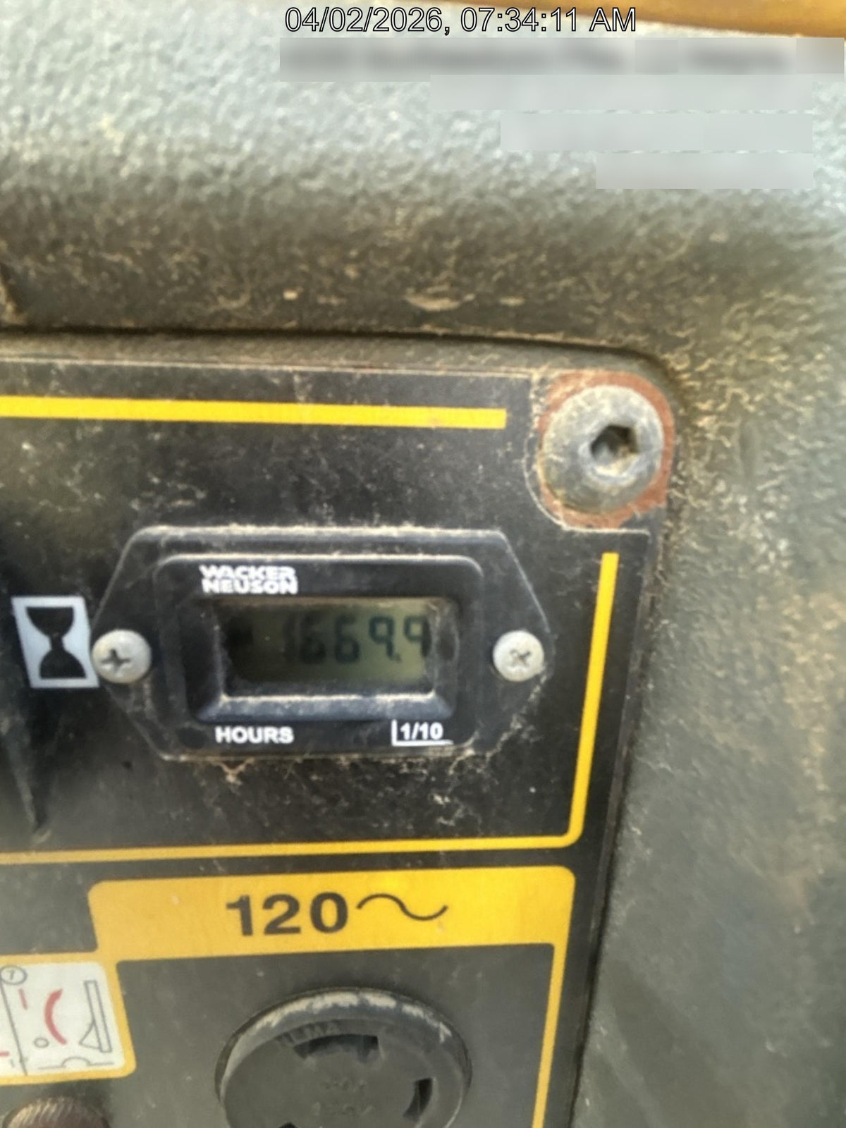 2018 Wacker Neuson GPS9700V Wacker Neuson GPS9700V Portable Generator