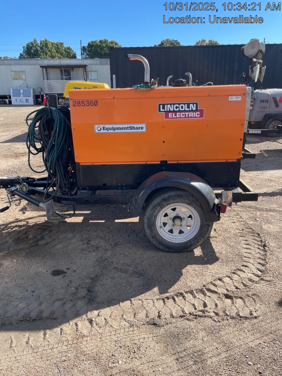 2022 Lincoln Electric LE400 Kubota V1505, Trlr, Cable Rack, Light Kit, ES Decals, T3