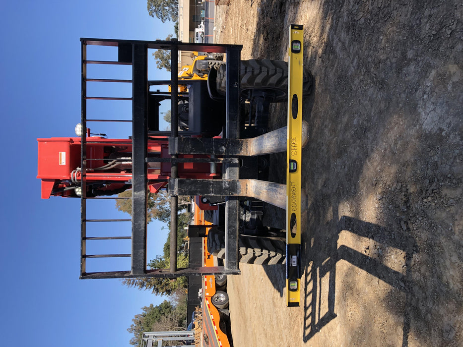 2019 Manitou MTA8044 74hp T4F, Open ROPS, Cab and Boom LED work lights, Auxiliary Hydraulics, Solid Tires, Amber strobe, Lift Hook 66" Carriage, 60" Forks