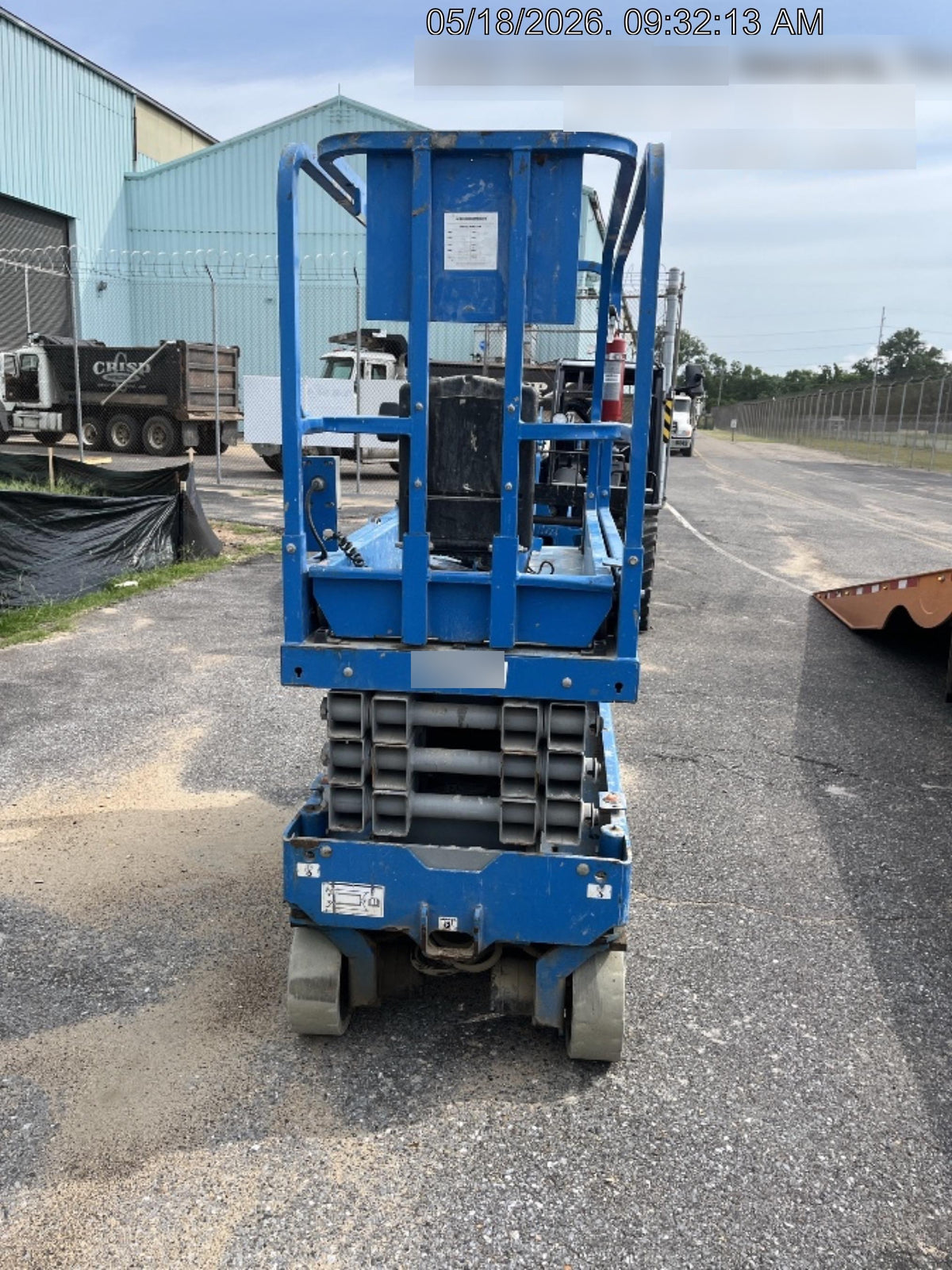 2019 Genie GS-1930 Fixed Rails with Chain Entry