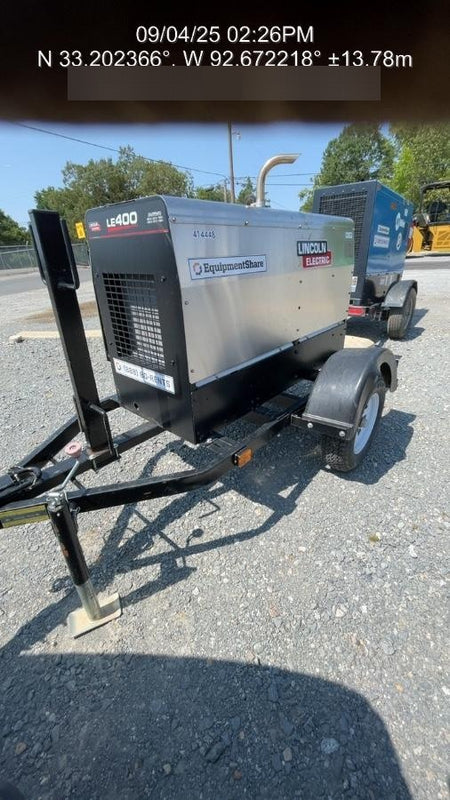 2024 Lincoln Electric LE400 Kubota V1505, Trlr, Cable Rack, Light Kit, ES Decals, T3