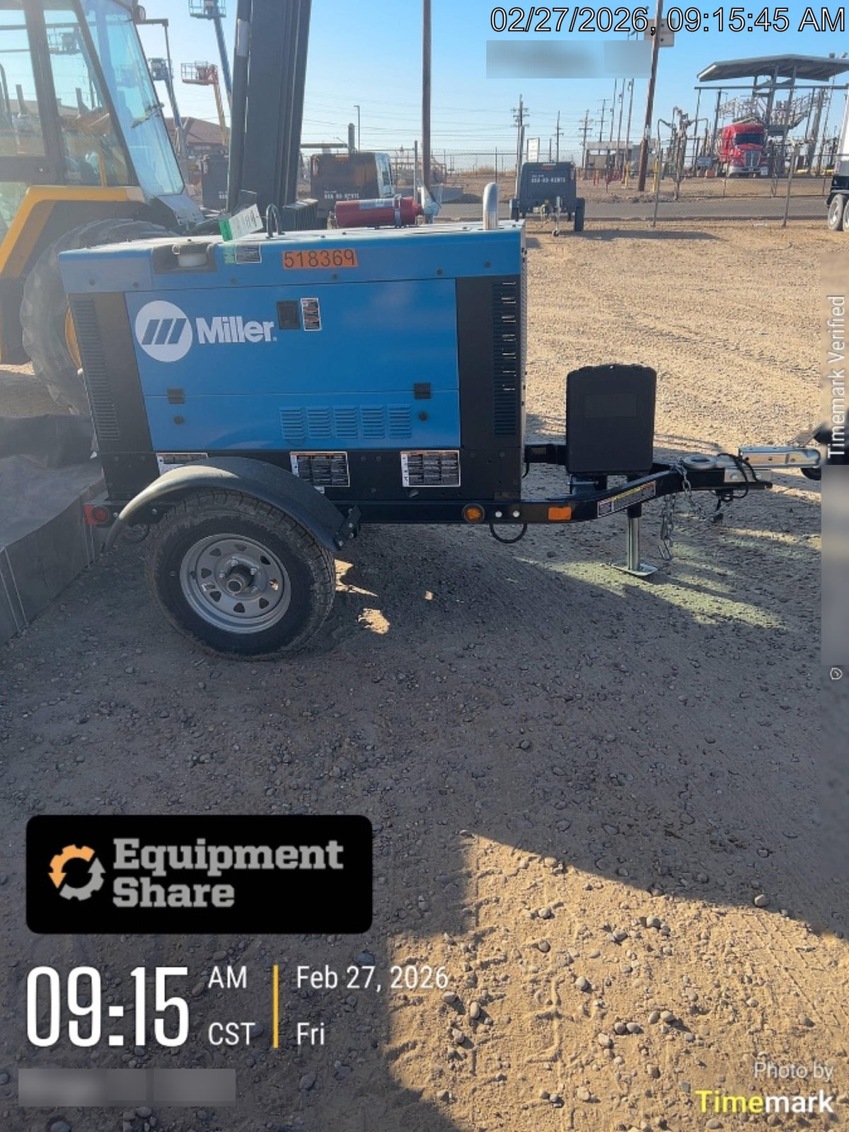 2025 MILLER ELECTRIC BIG BLUE 400