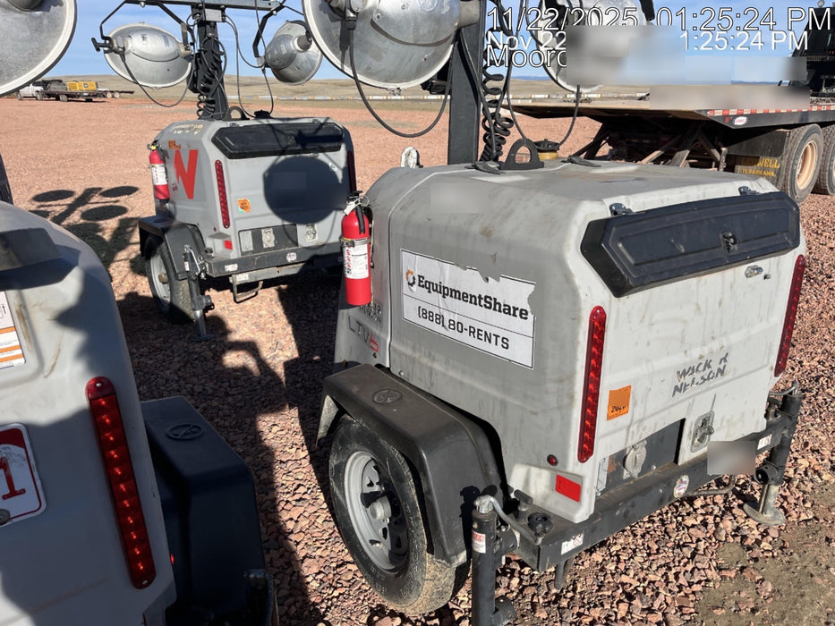 Wacker Neuson LTV6K-MH Power mast, 1100W MH, Fuel Sensors, Wiring Harness